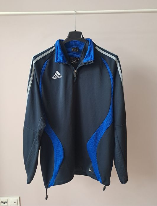 Męska bluza sportowa rozpinana Adidas climacool r.M half zip