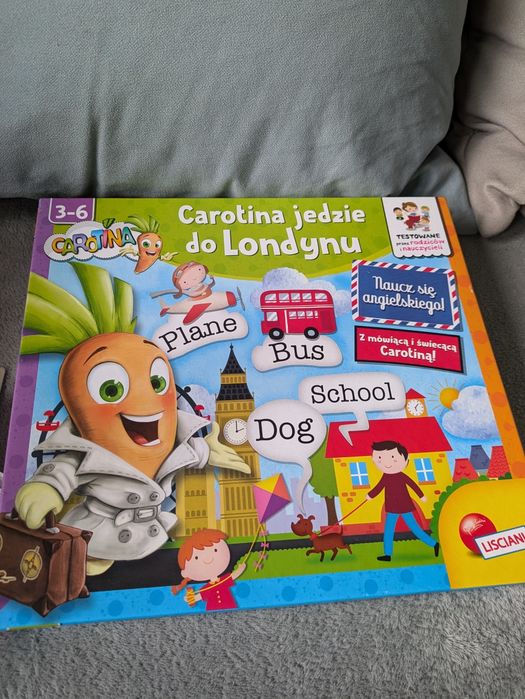 Carotina jedzie do Londynu 3-6 lat