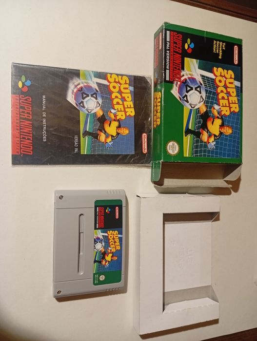 Super Soccer Super Nintendo Completo