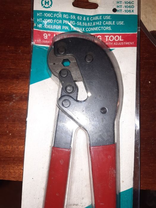 Обтискач кримпер НТ-106X,шестигранний,9"(Тайвань)