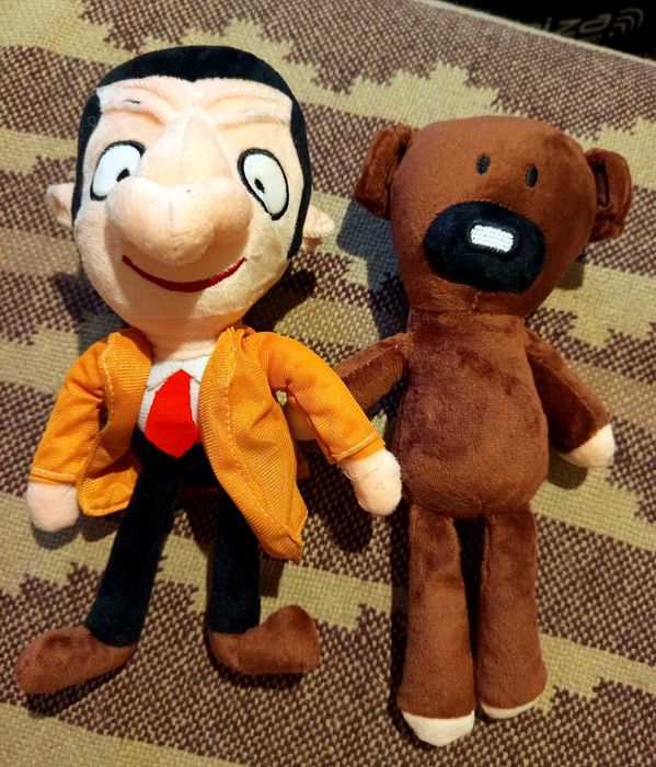 Maskotka figurka Jaś fasola mr Bean i jego miś śmieszna przytulanka prezent
