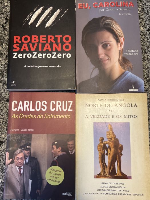 Livros Leitura Variada.