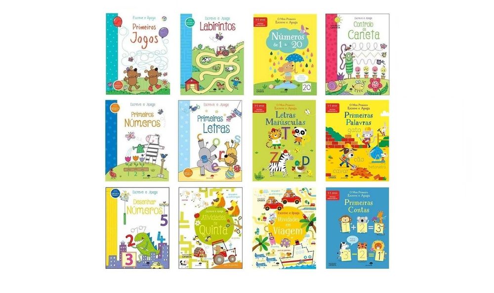 Escreve e Apaga: Controlo da Caneta / Letras / Números /... -Desde 3€