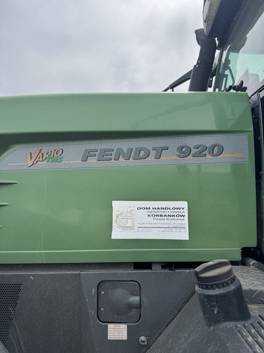 Fendt 920 VarioTms