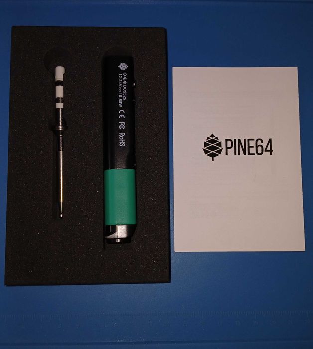 Ferro de Soldar Pinecil V2 Original + Carregador Baseus 65W + Cabo Silicone High-Heat (Fatura e Garantia)
