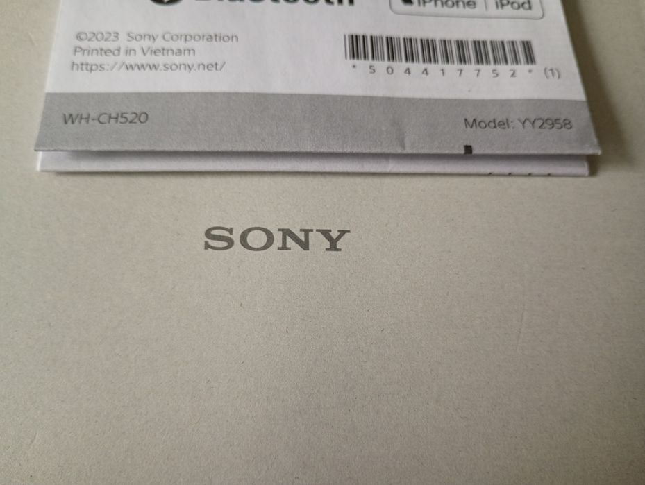 Słuchawki Sony bezprzewodowe