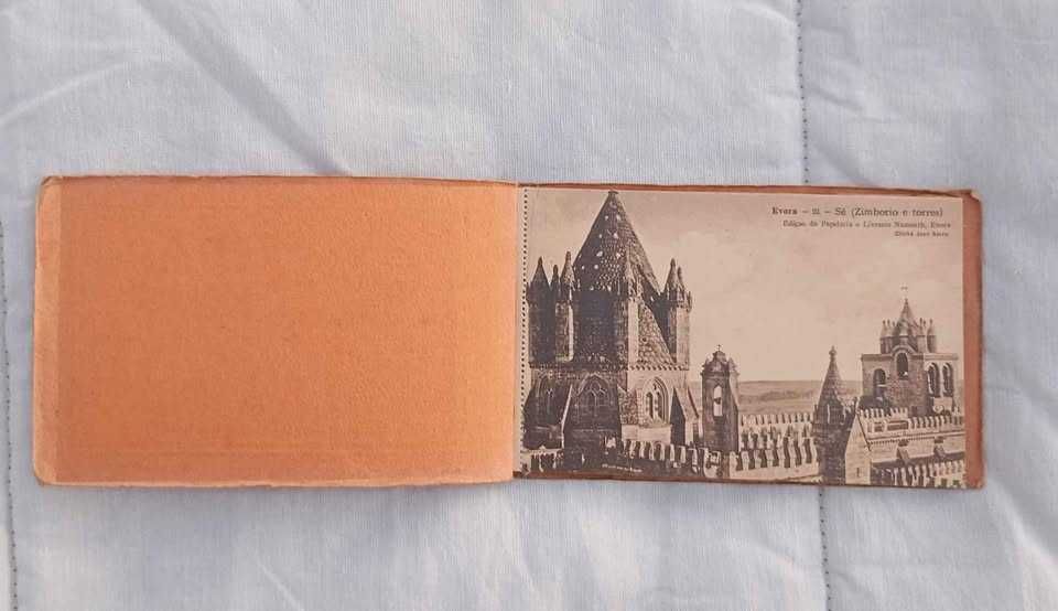 Cadernetas de postais antigos