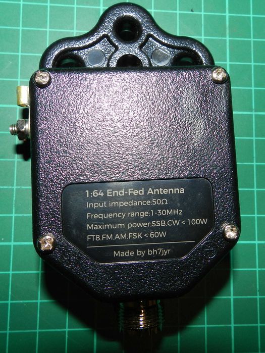 Balun 1:64  do anteny End-Fed.