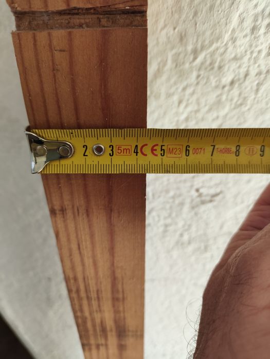 2 Barrote de madeira