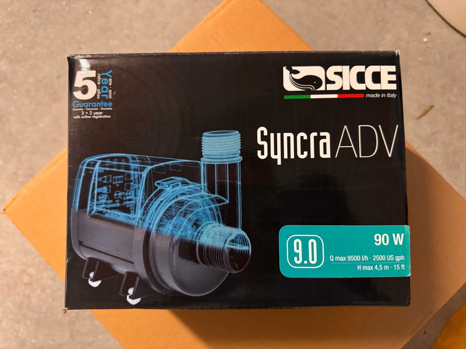 Bomba Sicce Syncra ADV 9.0 – Nova na Caixa