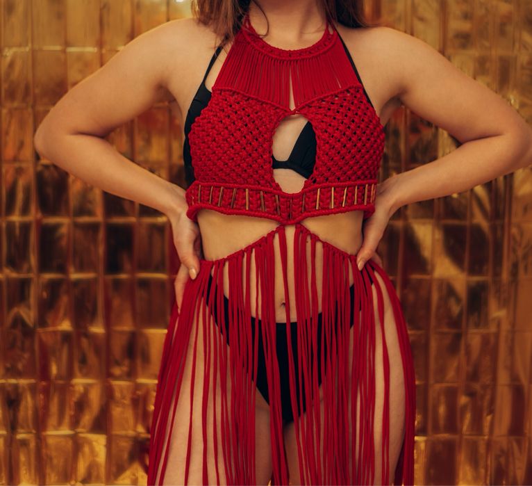 Сукня макраме (ручна робота)