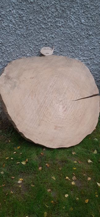 Plaster dębowy stolik