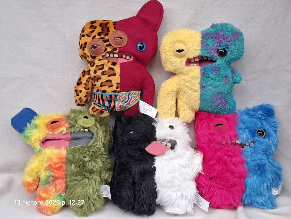 Fuggler мякі фаглер фуглер багато видів 22 см оригінал тік ток тренд