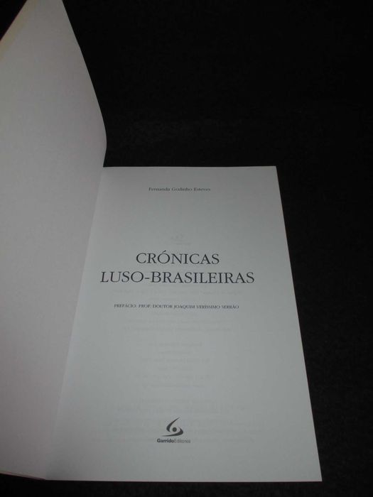 Livro Crónicas Luso-Brasileiras Fernanda Godinho Esteves