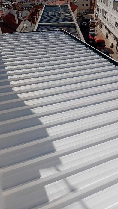 Serviços de pintura lavagem e impermeabilizações  de telhados
