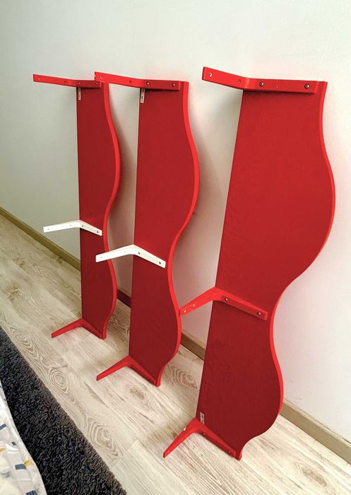 Prateleira Vermelha IKEA [conjunto de 3 a 25€]