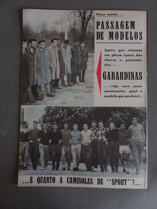 Revista O Benfica Ilustrado nº 75 ano 1963  Eusébio