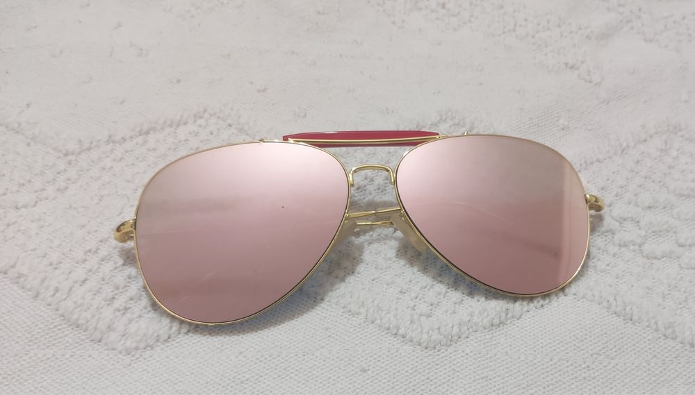 Óculos de sol aviador espelhados