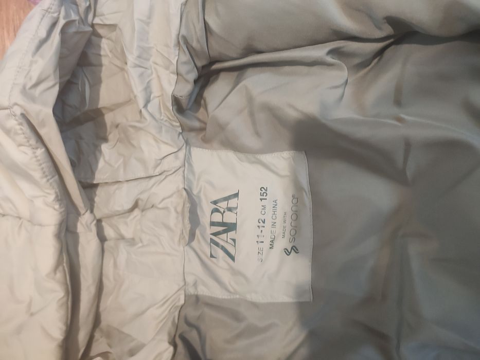 ZARA Kurtka płaszcz dla dziewczynki na zimę
