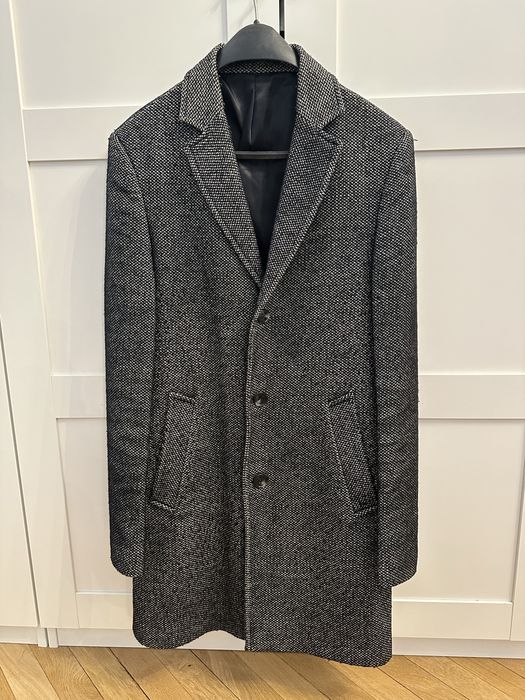 Płaszcz welniany męski