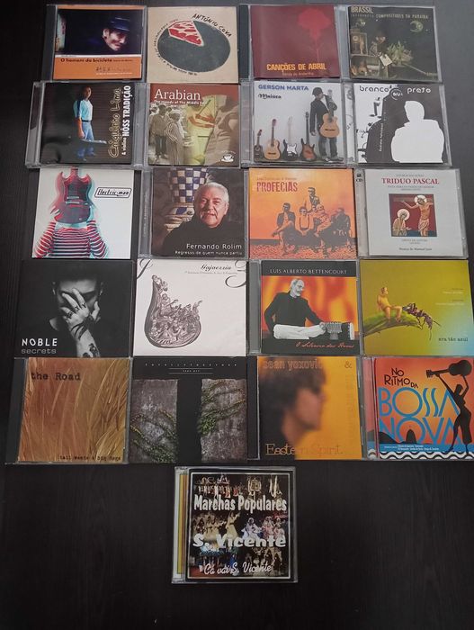CDs raros, difíceis de encontrar - portugueses e estrangeiros (2 de 2)