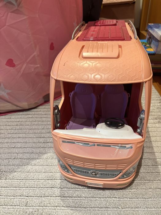 Barbie Autocaravana, com mobiliário original