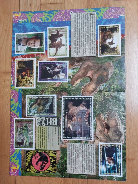 Caderneta de cromos "The Lost World" - Completa