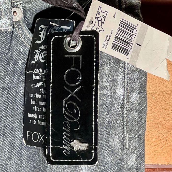 Jeansy Fox Girls Jet Metallic Jean