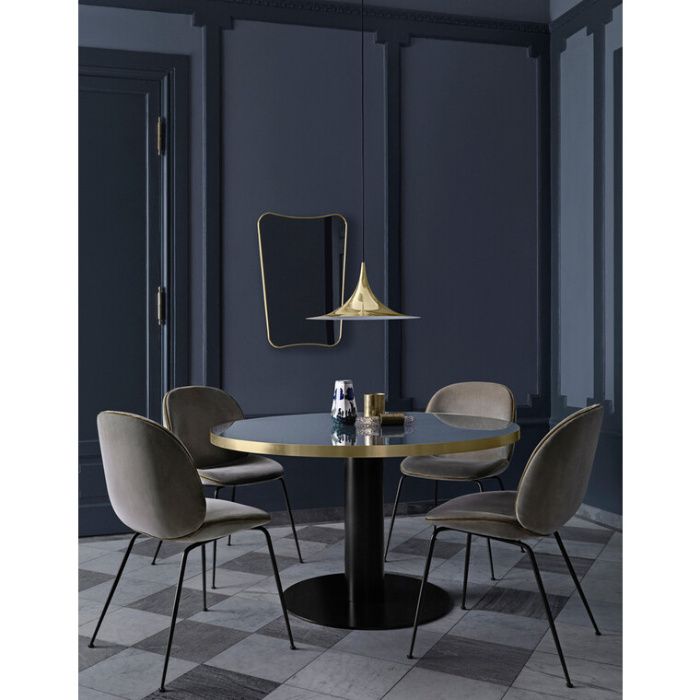 Candeeiro suspensão design estilo Gubi Torsten Thorup e Claus Bonderup