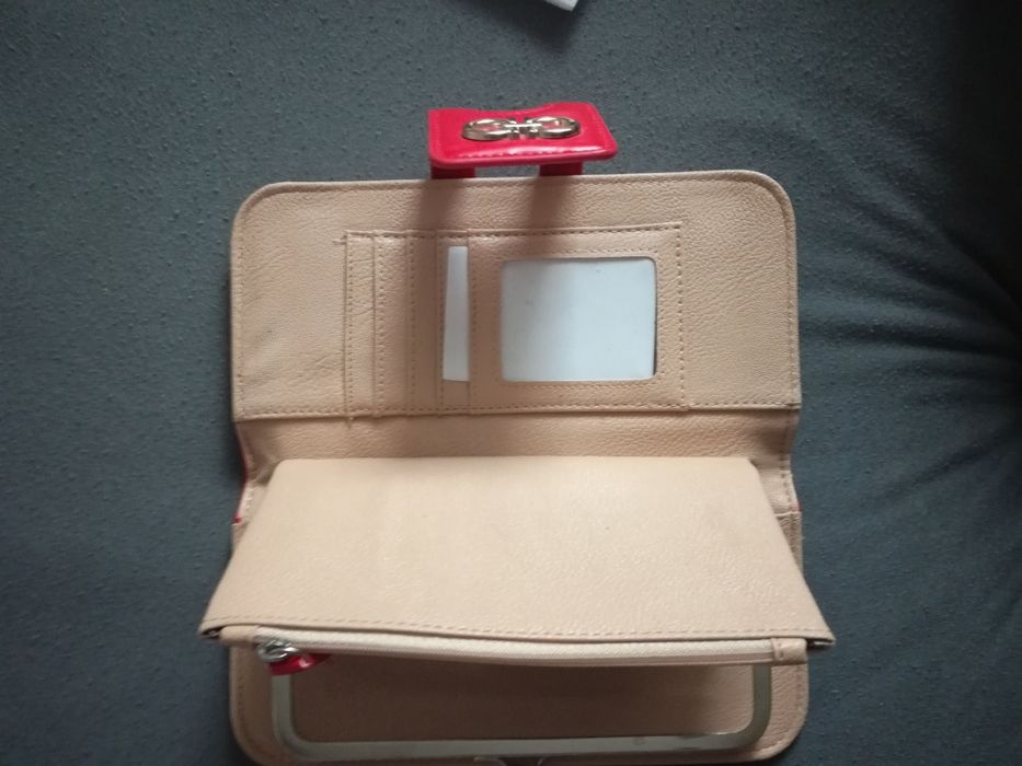 Czerwony portfel rozm. 23/12