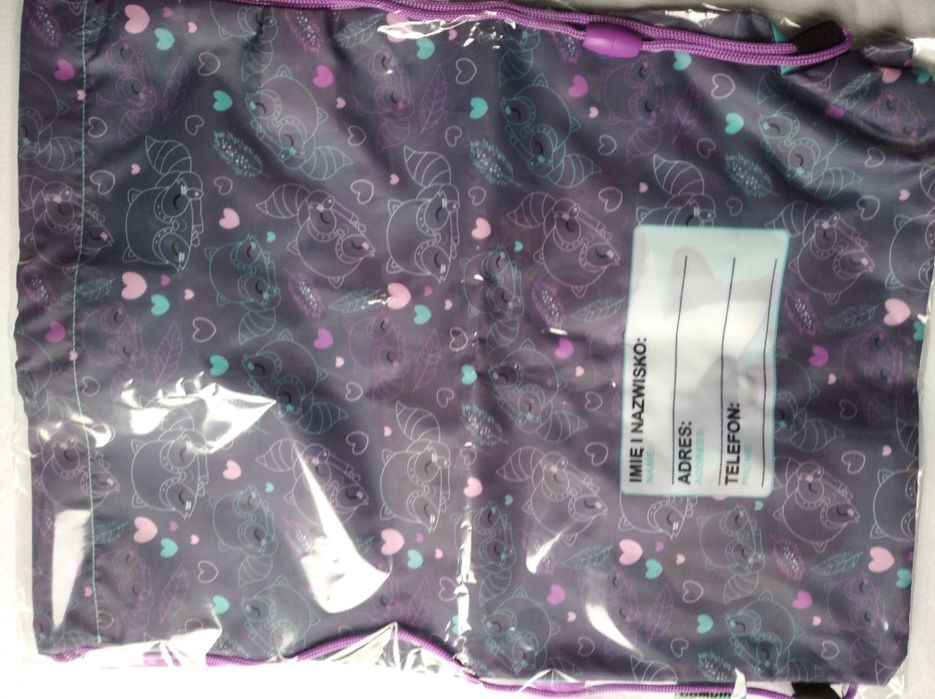 Zestaw przedszkolny bambino Piórnik Plecaczek Worek Teczka