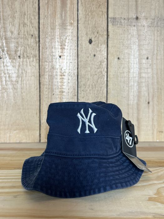 Kapelusz Mlb Bucket New York 47 Granatowy Beret Clean Up NOWY!!