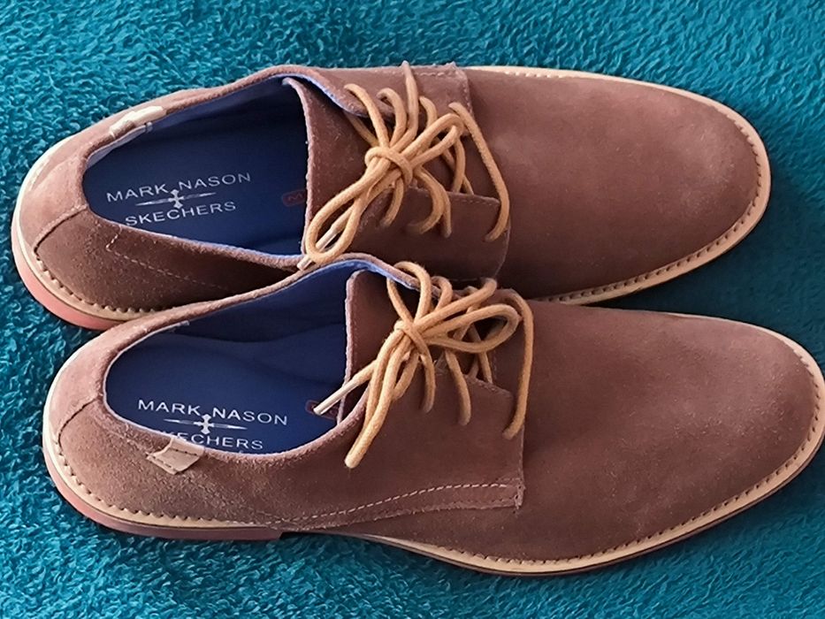 Zamszowe półbuty Skechers rozm. 45