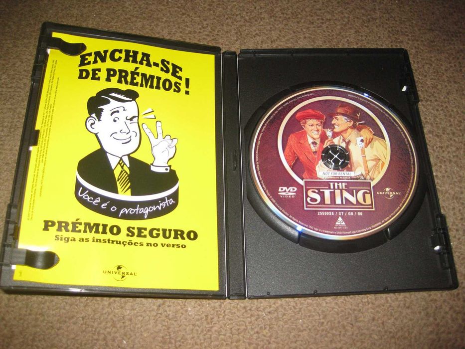 DVD "A Golpada" com Paul Newman/Raro!