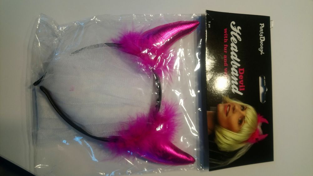 Opaska rogi z welonem