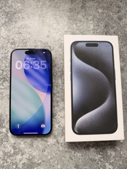 Iphone 15 PRO 128gb Niebieski