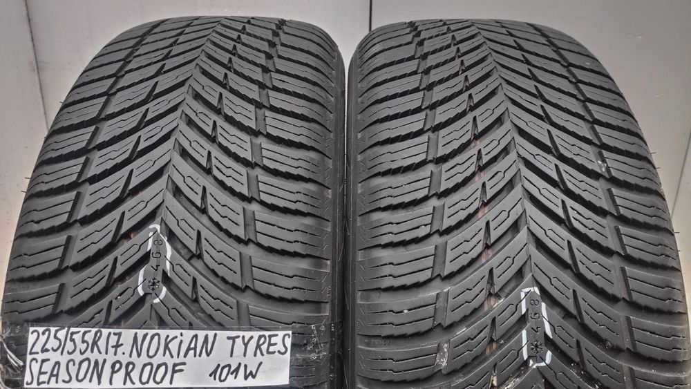 Шини 225/55R17. Pirelli. 99%. 2024p  RUN FLAT. Nokian