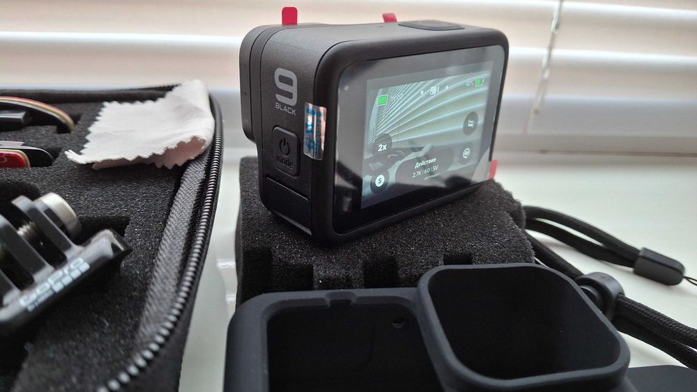 НОВА GoPro HERO 9 Black Action Camera 4K 5.2K video 20MP