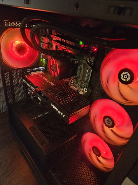Komputer gaming workstation serwer IPMI R 9 7950x 64gbRam 5060TI 16Gb