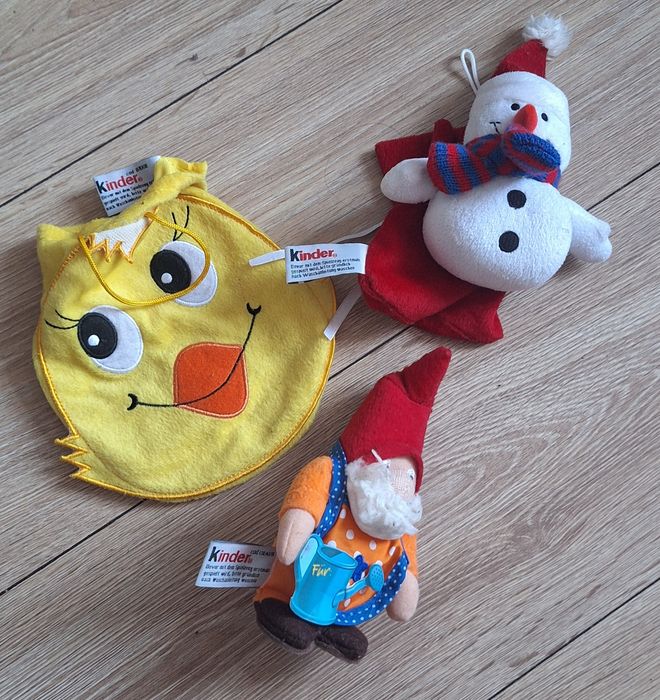 Zabawki kinder różne zestaw