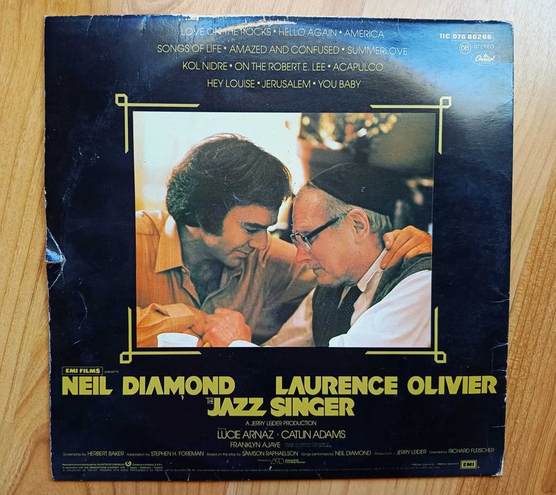 Neil Diamond - The Jazz Singer (disco vinil)