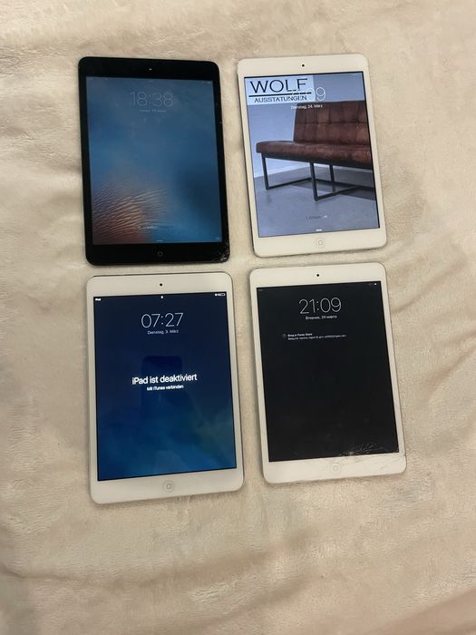 Ipad mini 4шт !!!