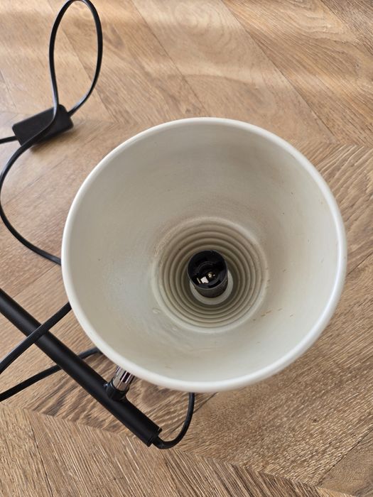 Stara przegubowa LAMPA biurkowa loft Francja