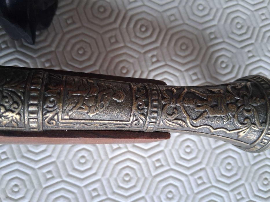 Réplica de mosquete século XVIII, pistola pederneira Italiana