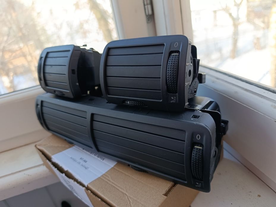 Дефлектор, Воздуховод пасат б 5,комплект