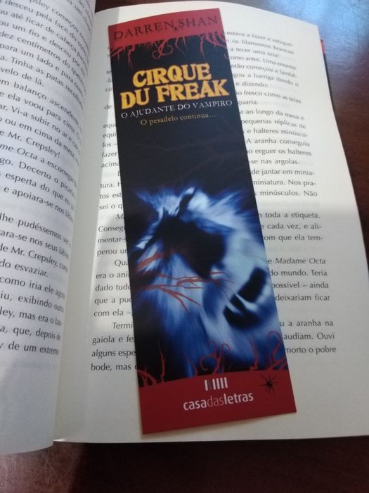 Livro nr 1 cirque du Freak só 5€