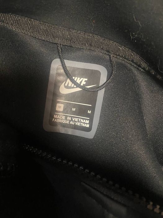 мужская толстовка Nike Sportswear Tech Fleece Full-Zip Hoodie черного