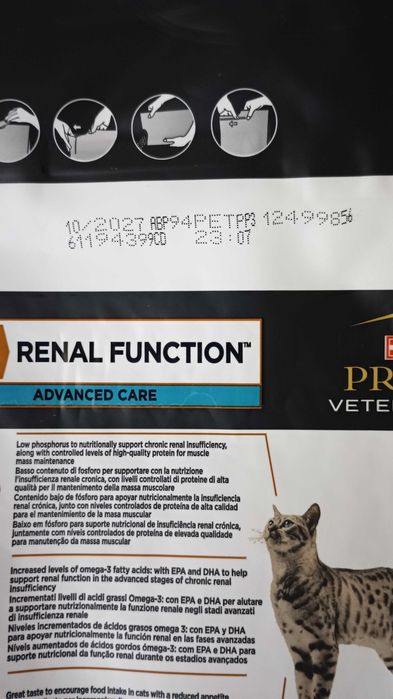 Purina Pro Plan Veterinary Diets Renal Function NF Gato 1,5Kg