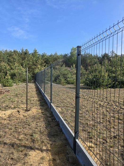 Ogrodzenie panelowe 1,53 fi4 komplet
