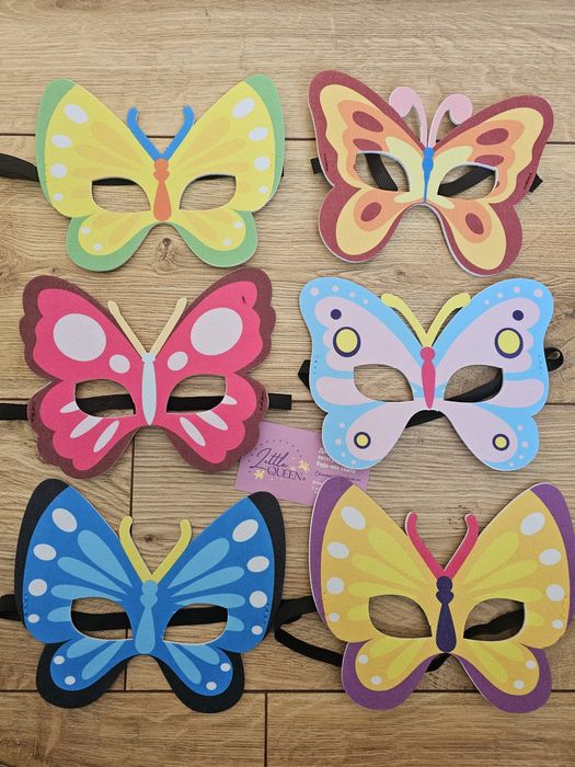 Дитяча маска принцеси метелика динозавра собаки тварин детские маски